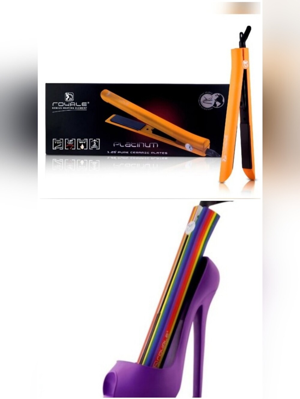 Royale Platinum Genius Heating Element & Cinderella Shoe Holder